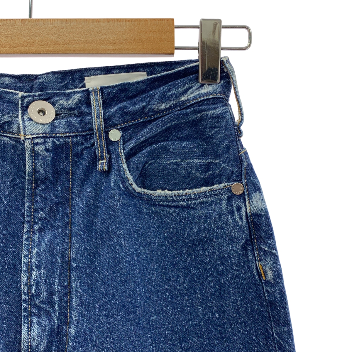 upper hights / アッパーハイツ × 東原妙子 THE FIG WIDE ハイウエスト ワイド デニムパンツ