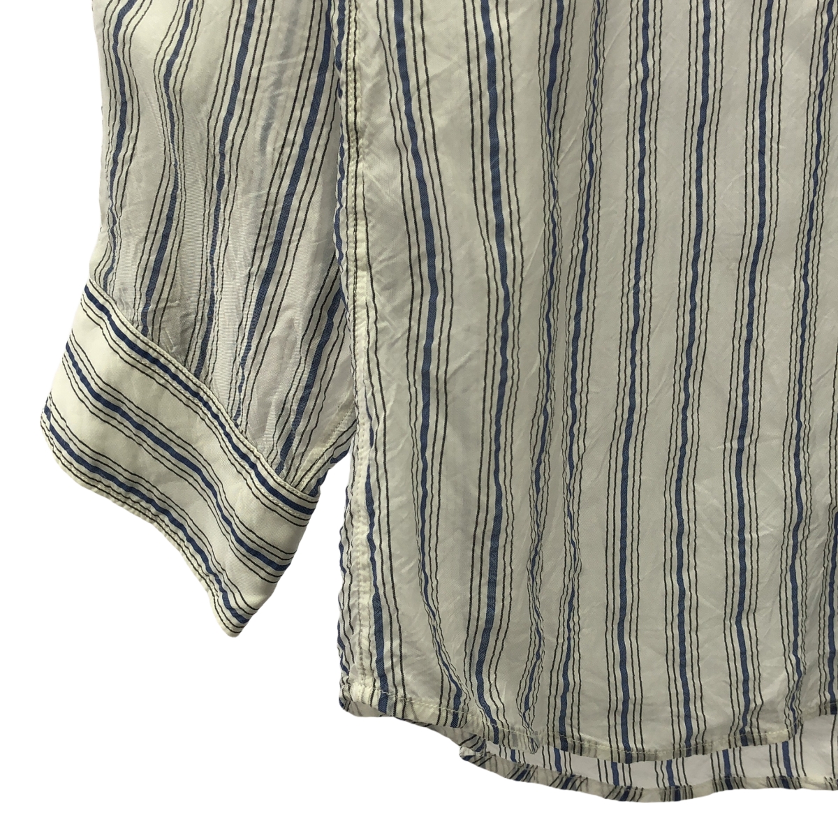 Maison Margiela / メゾンマルジェラ 白タグ ストライプ スタンダードシャツ