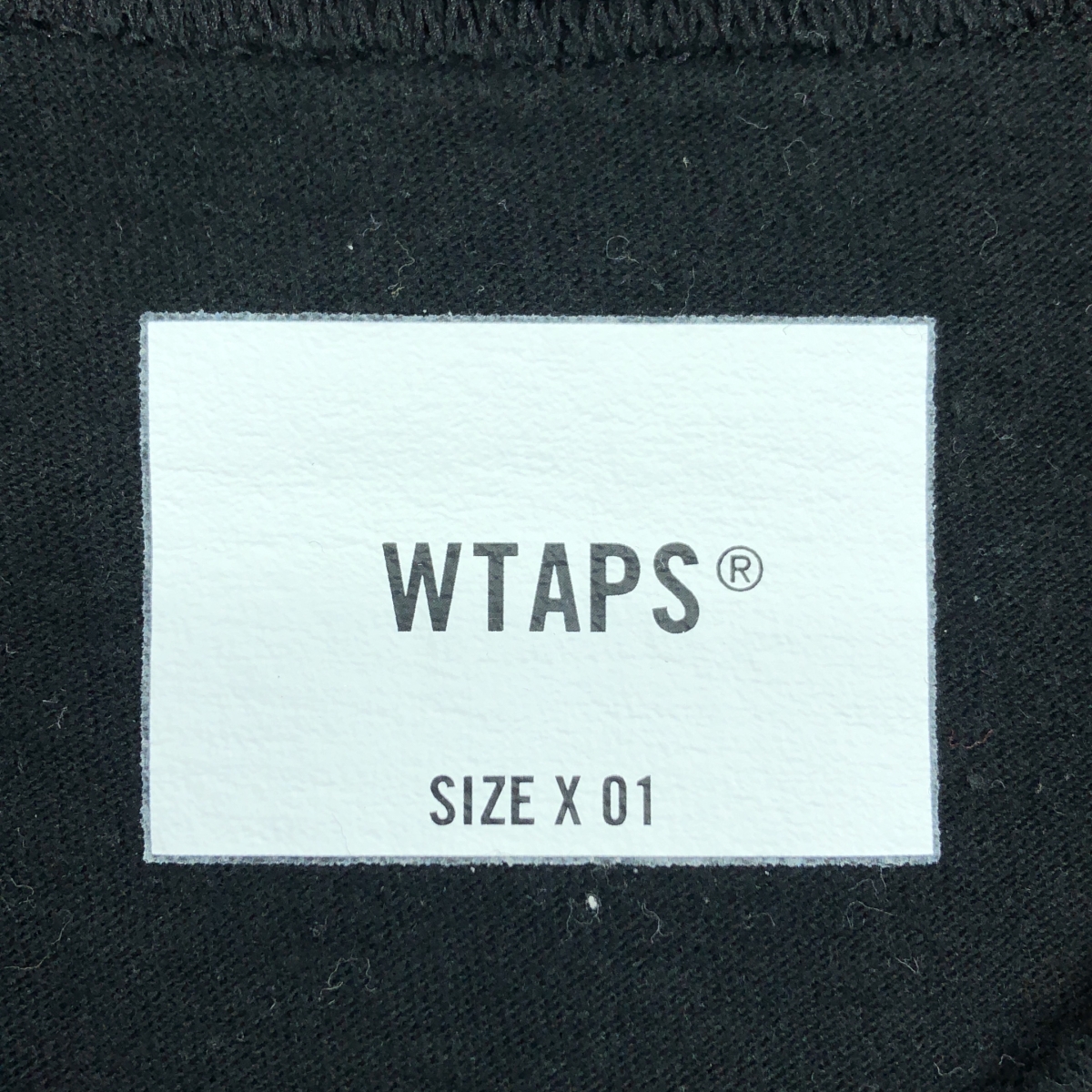 WTAPS / ダブルタップス SIGN / SS / COTTON. TSSC ロゴアップリケ 半袖 Tシャツ