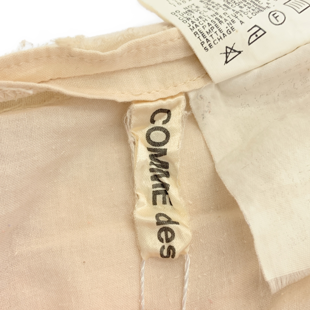 COMME des GARCONS / コムデギャルソン 90s フロッキーフラワー ドッキング ノースリーブ ワンピース