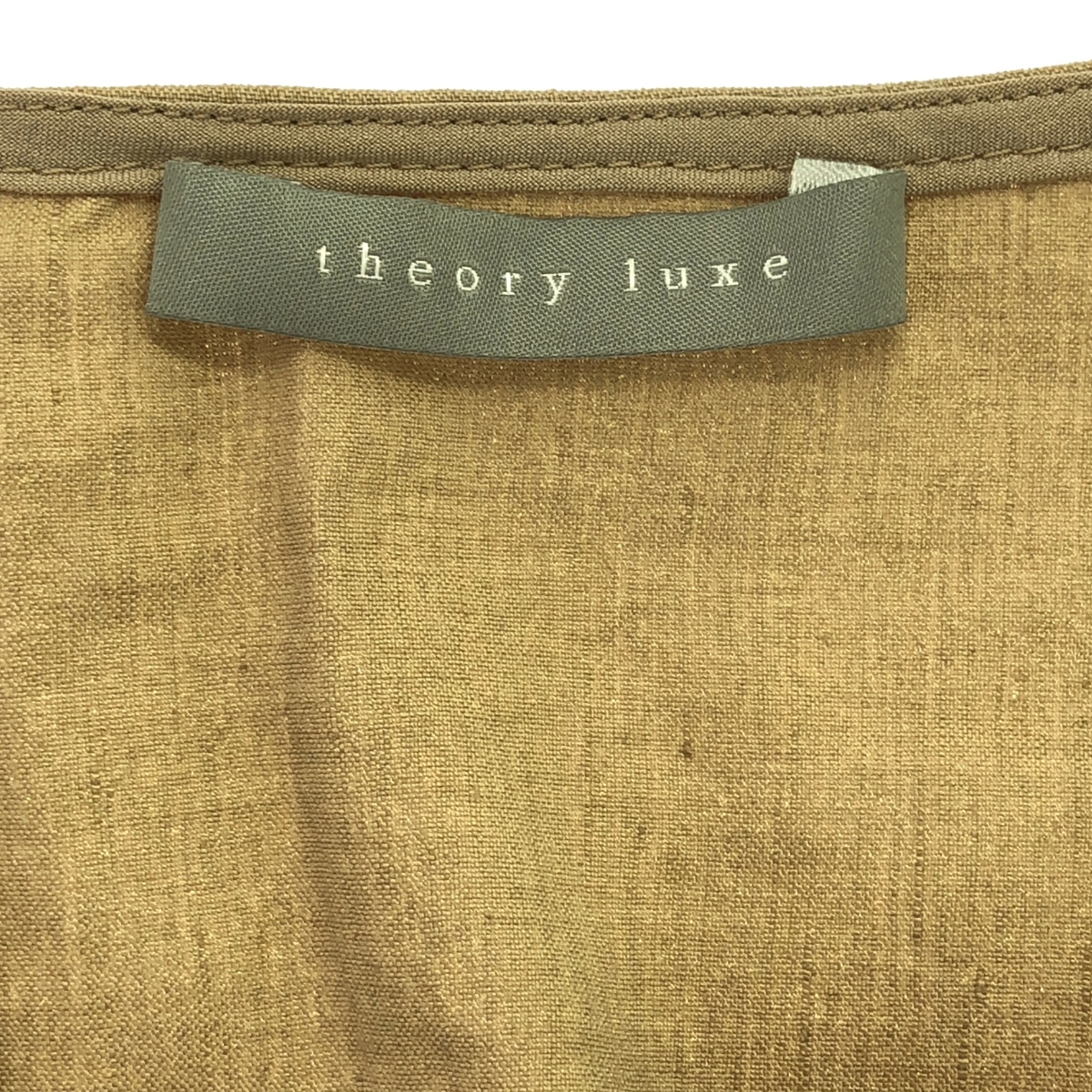 その他 ストレッチ リネンレーヨン 半袖 ブラウス