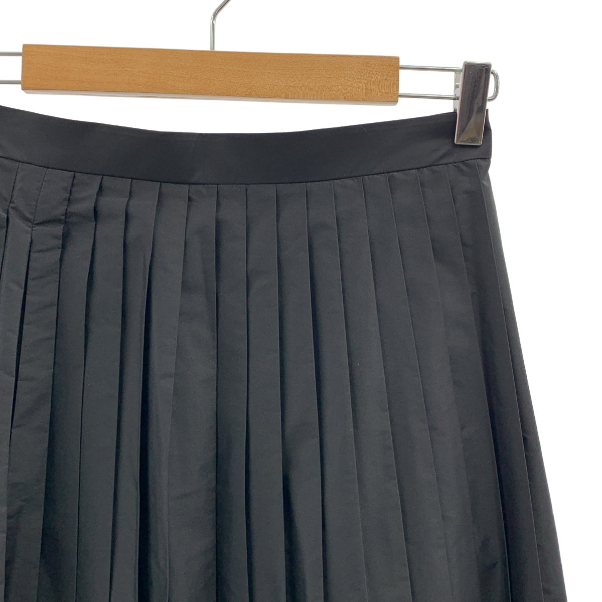 ENFOLD / エンフォルド ポリエステル プリーツ ロングスカート