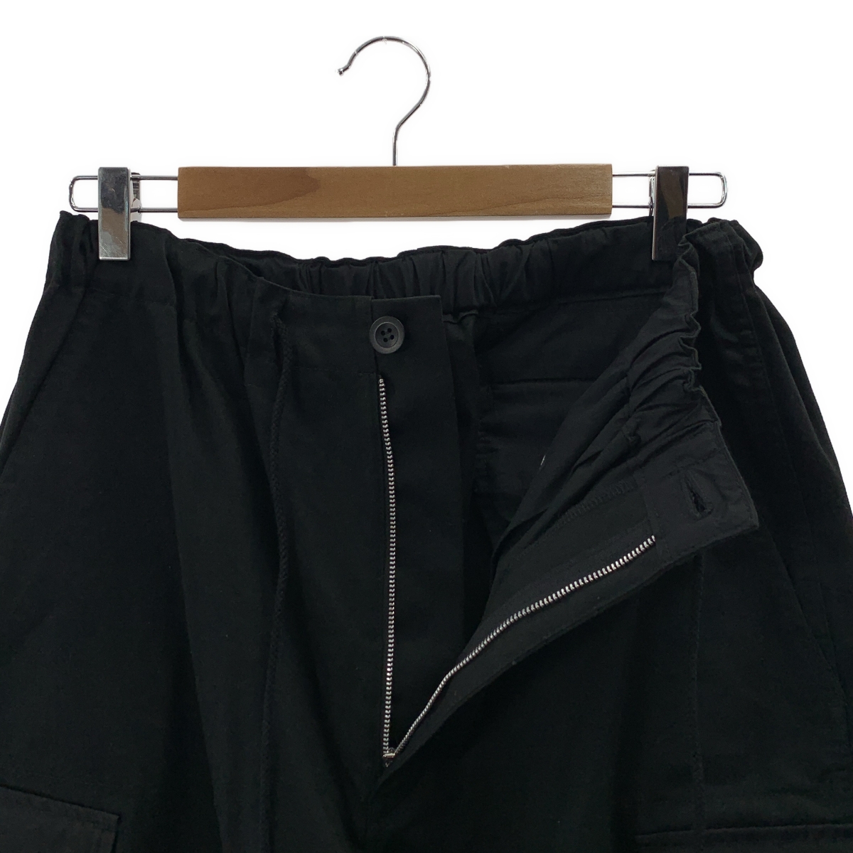 COMME des GARCONS HOMME / コムデギャルソンオム 綿バックサテン ナイロンリップクロス カーゴ パンツ
