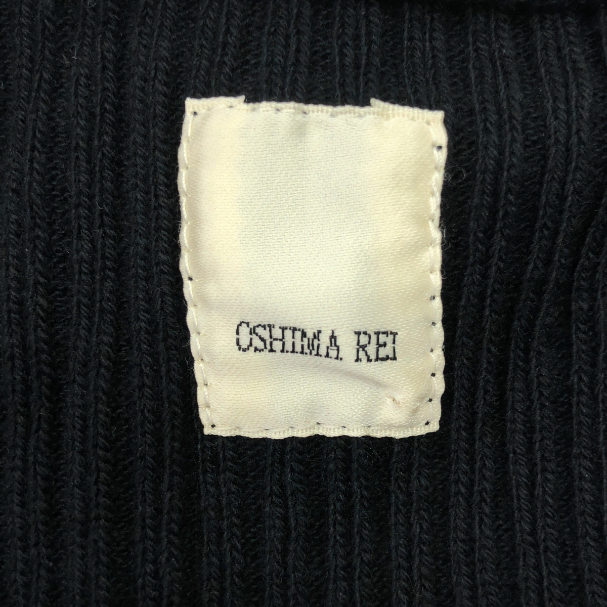 OSHIMA REI / オオシマレイ SWEDISH ARMY SQUARE CAMISOLE / リブ ベスト トップス
