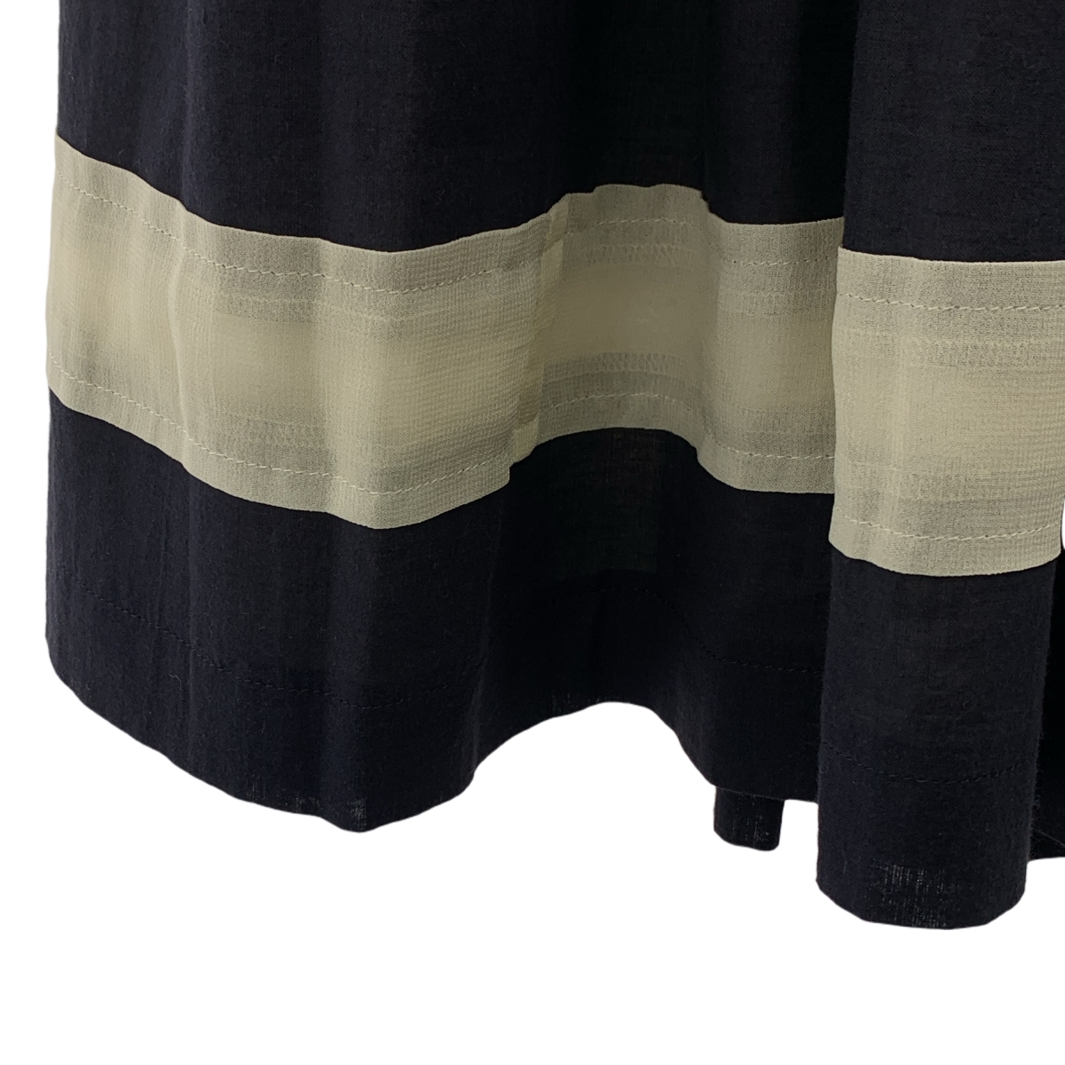 tao COMME des GARCONS / タオコムデギャルソン コットン ドローストリング ギャザー ボリューム スカート