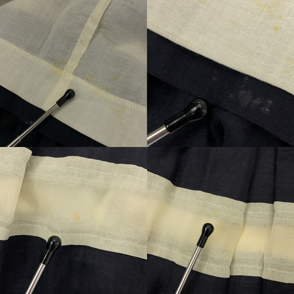 tao COMME des GARCONS / タオコムデギャルソン コットン ドローストリング ギャザー ボリューム スカート