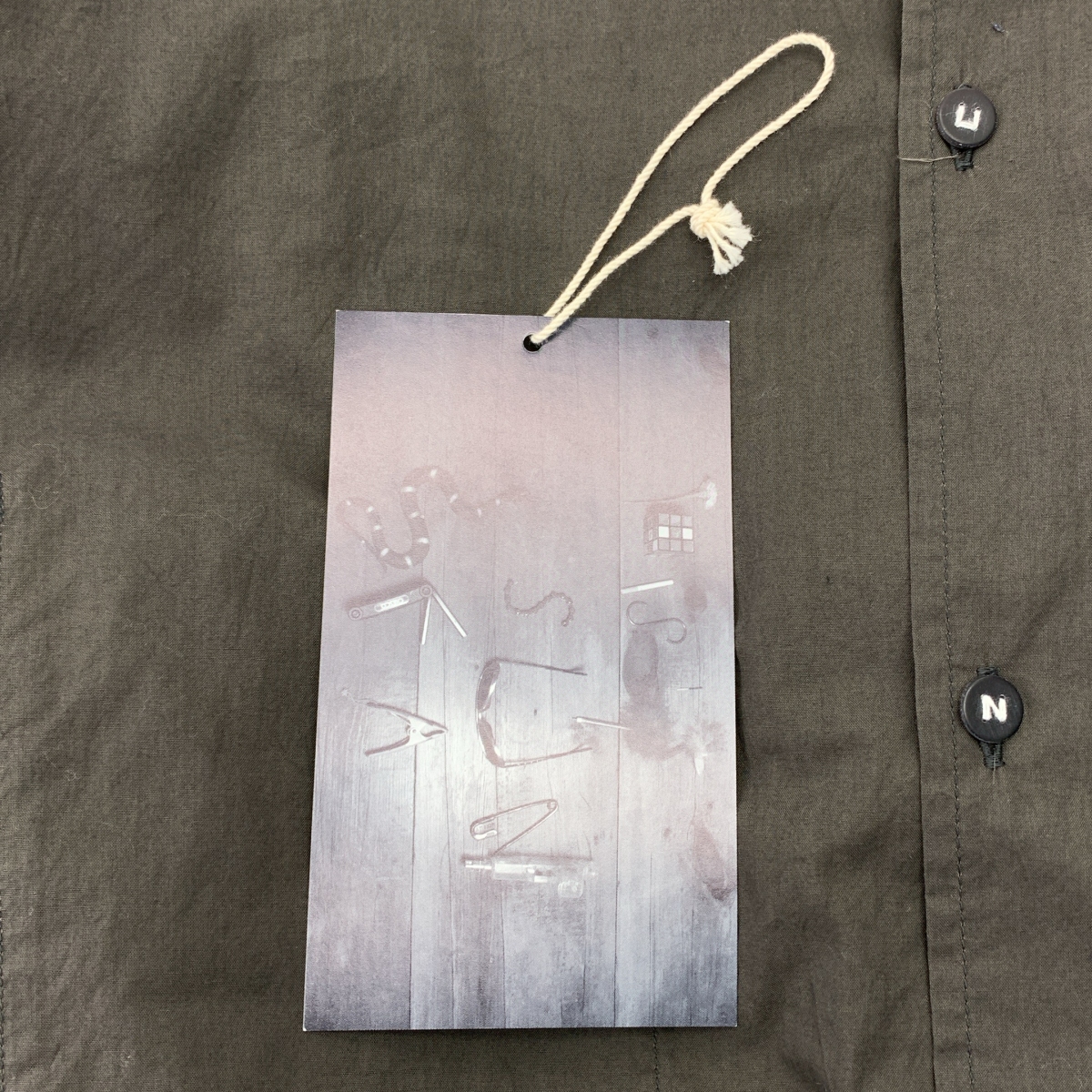 SUNSEA / サンシー Shrinkage Cotton Big Shirt ビッグシャツ