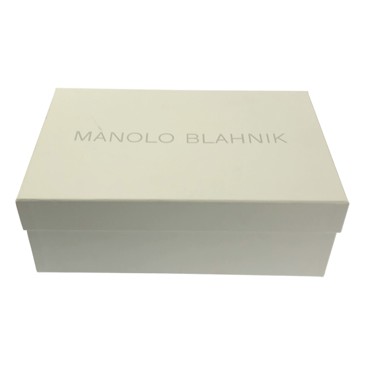 MANOLO BLAHNIK / マノロブラニク PILA / パテントレザー ビジュー フラット シューズ