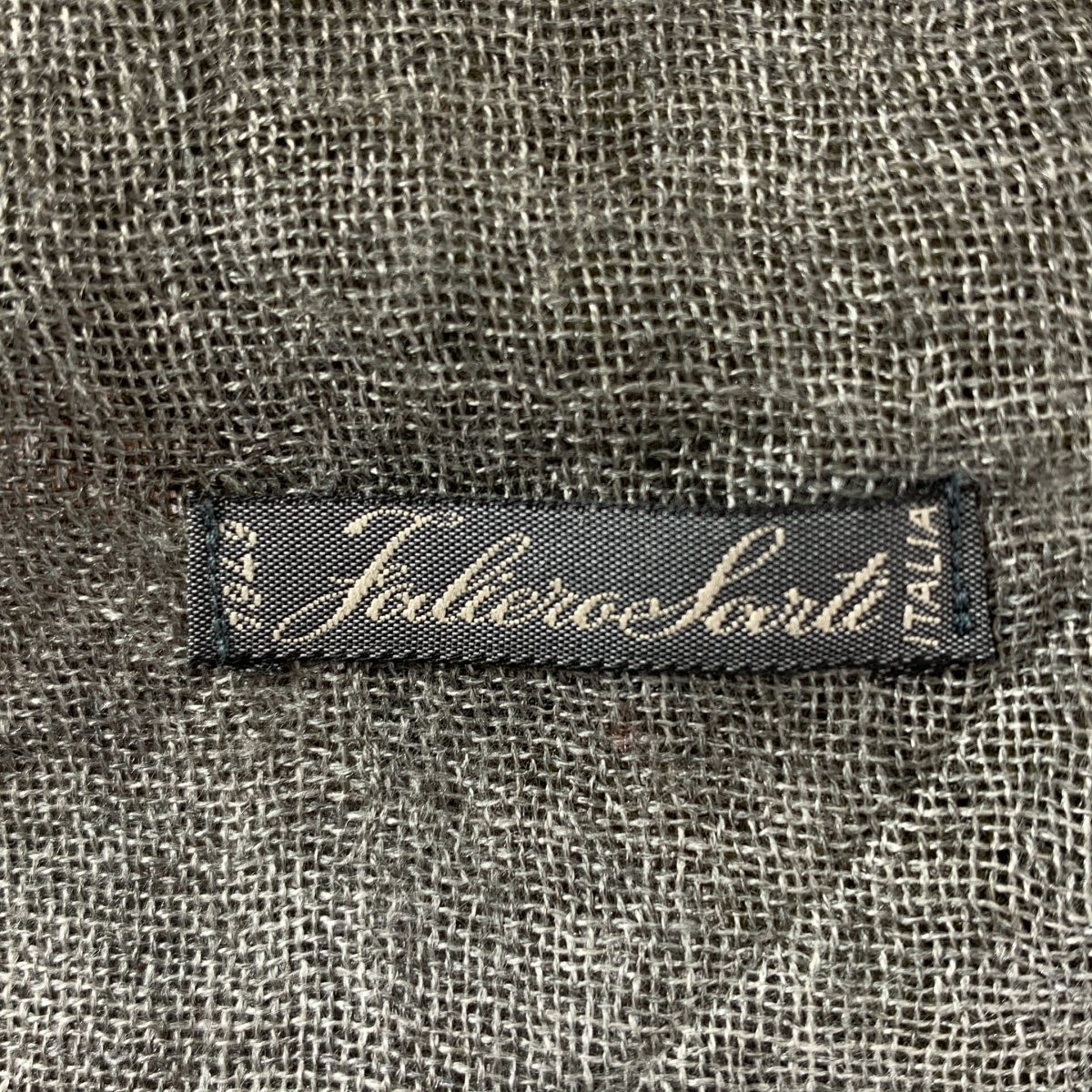 FALIERO SARTI / ファリエロサルティ シルク混 フリンジ 大判 ストール