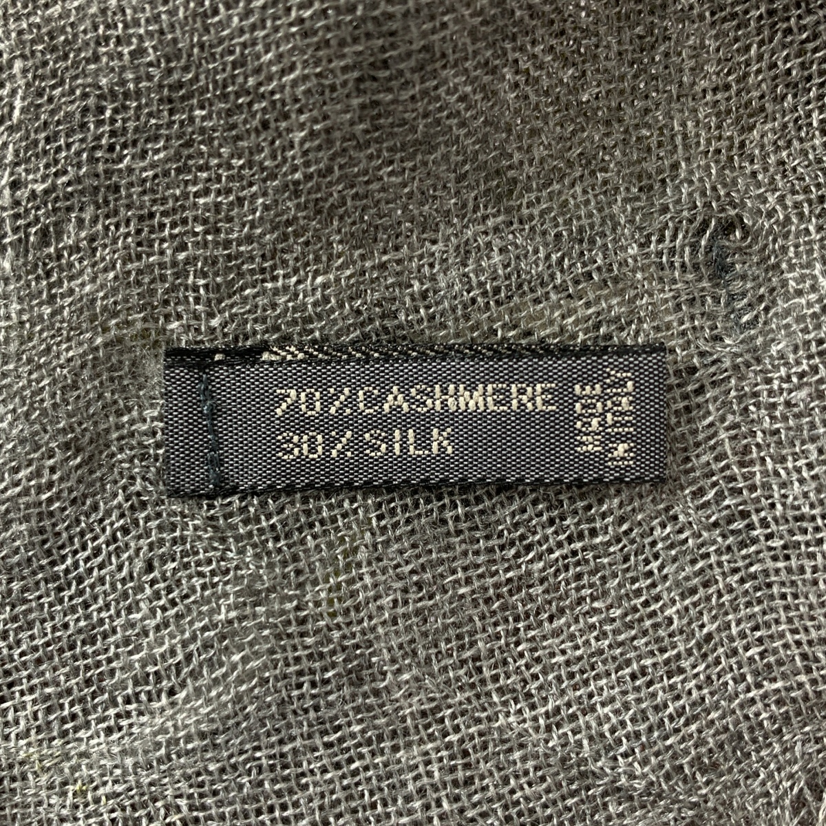 FALIERO SARTI / ファリエロサルティ シルク混 フリンジ 大判 ストール