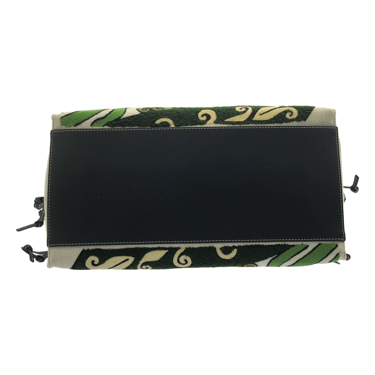 LOEWE / ロエベ ウィリアム・デ・モーガン フラワー刺しゅう クッショントートバッグ ラージ