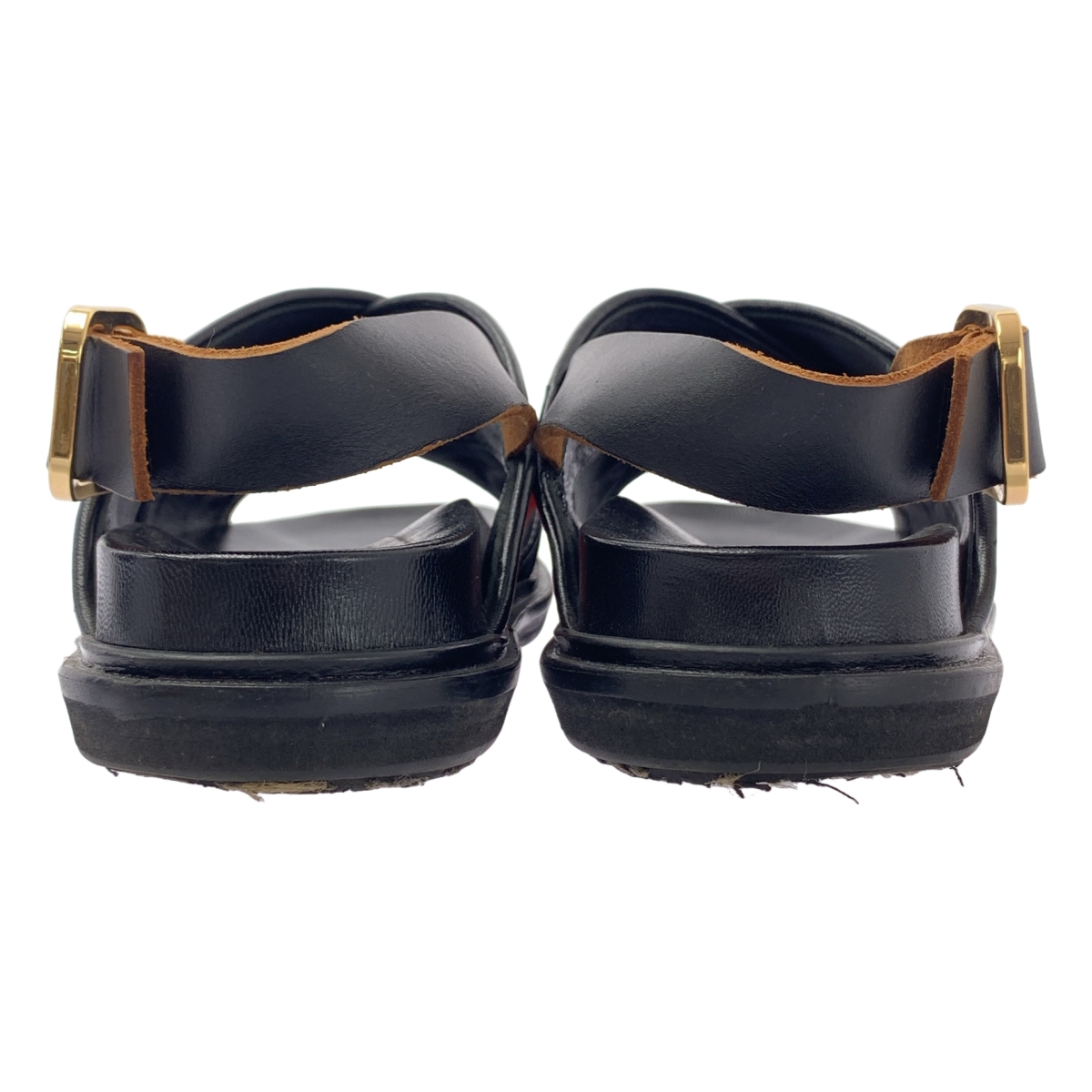 MARNI / マルニ Murti ハラコ レザー フスベット サンダル