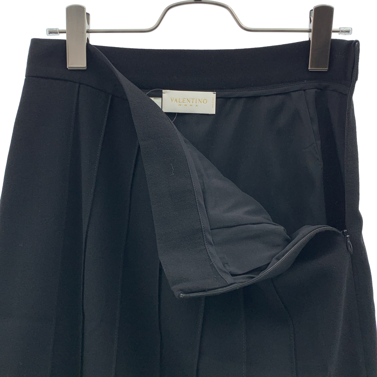VALENTINO / ヴァレンティノ サイドジップ ギャザー スカート