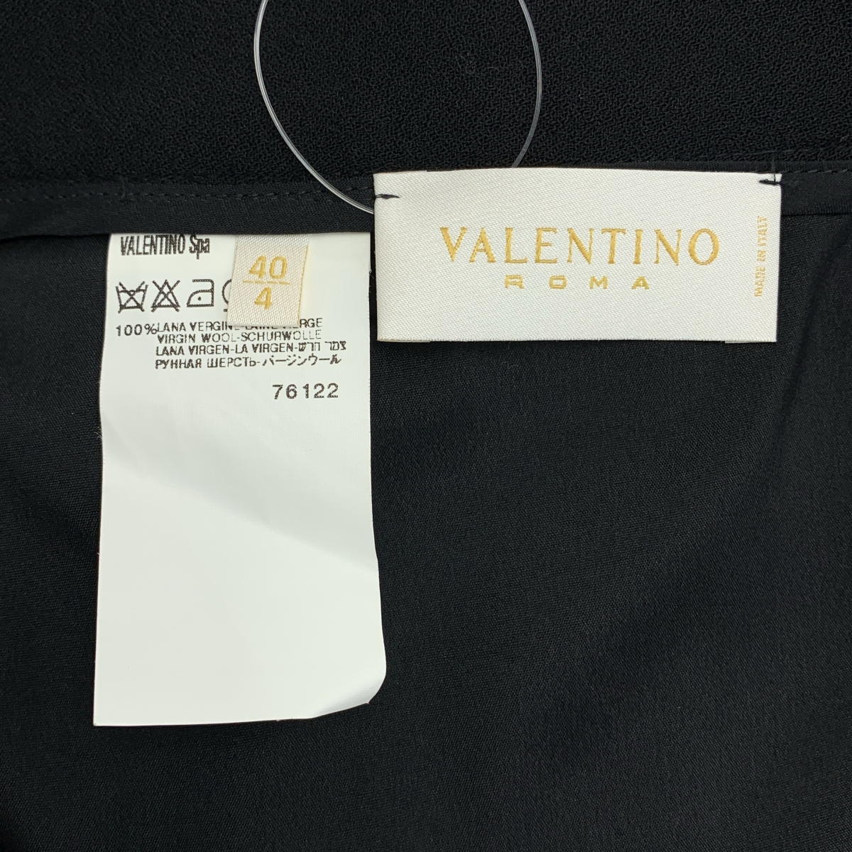 VALENTINO / ヴァレンティノ サイドジップ ギャザー スカート