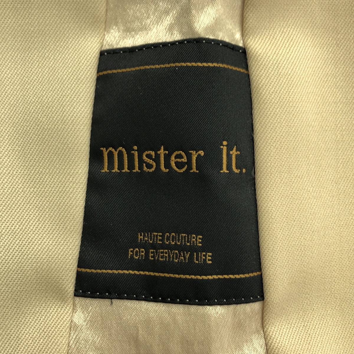 mister it. / ミスターイット サイドライン ワイド フレアパンツ