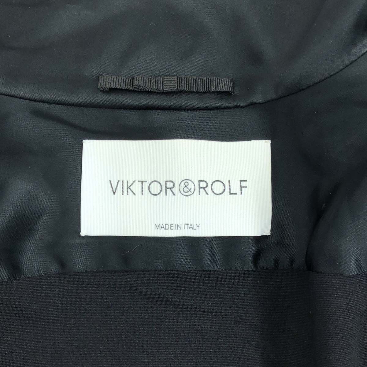 VIKTOR&ROLF / ヴィクター＆ロルフ 異素材切替 ジレ カーディガン