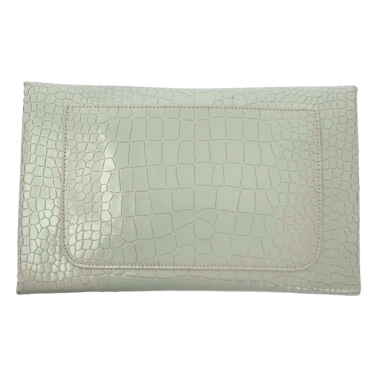 ALAIA / アライア POCHETTE PM クロコ型押し レザー クラッチバッグ