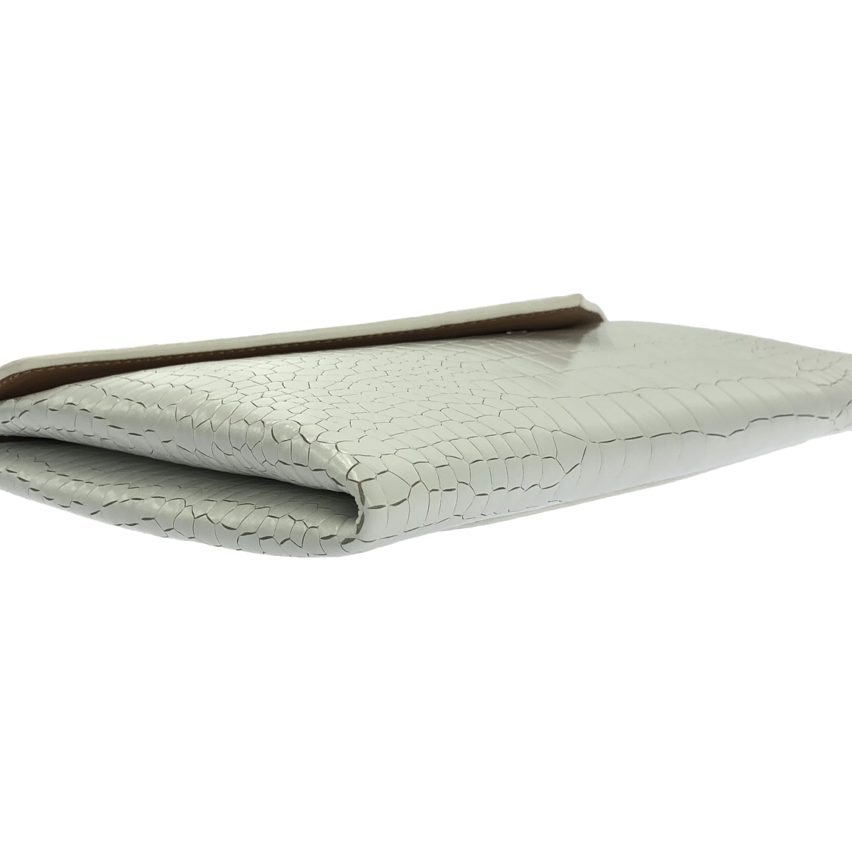 ALAIA / アライア POCHETTE PM クロコ型押し レザー クラッチバッグ