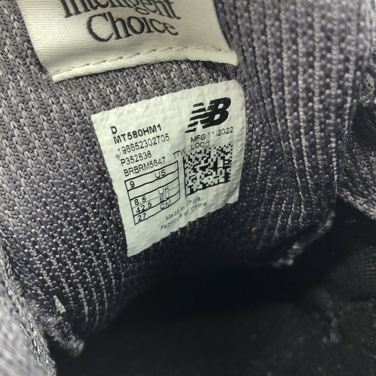 COMME des GARCONS HOMME / コムデギャルソンオム × New Balance 580 スニーカー