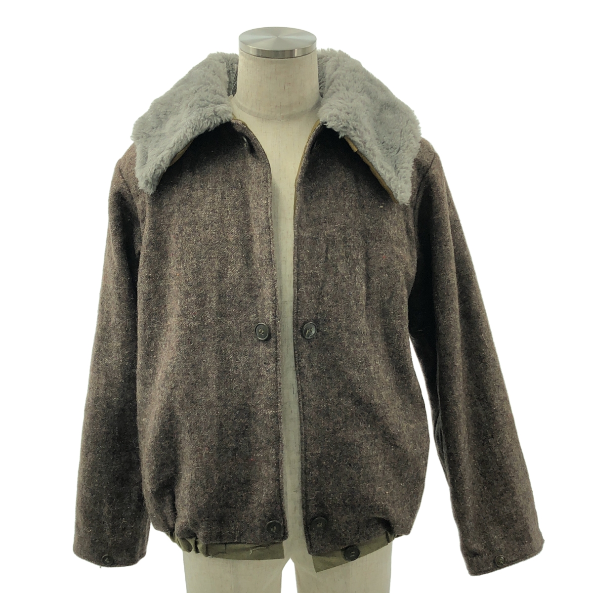 VINTAGE / ヴィンテージ古着 Russian Soviet Army Tankers Jacket & Liner / ロシア軍 チンストラップ タンカース ジャケット / ライナー完備 ソビエト