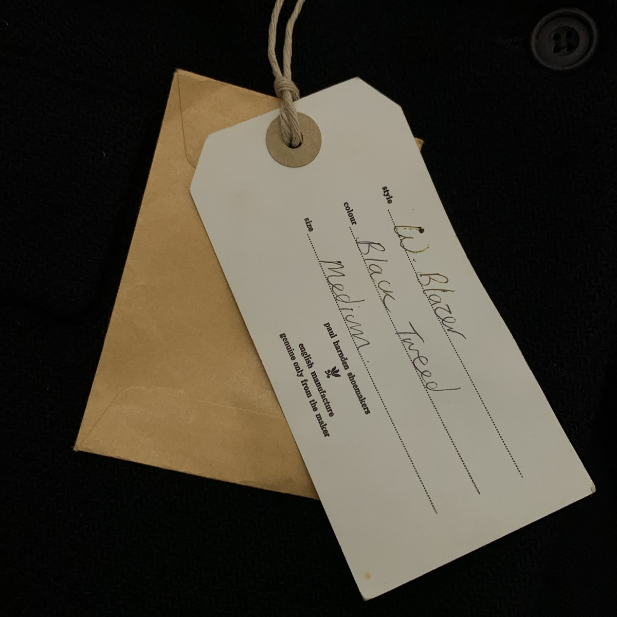 Paul Harnden / ポールハーデン W.Blazer ウール ツイード ブレザー ジャケット