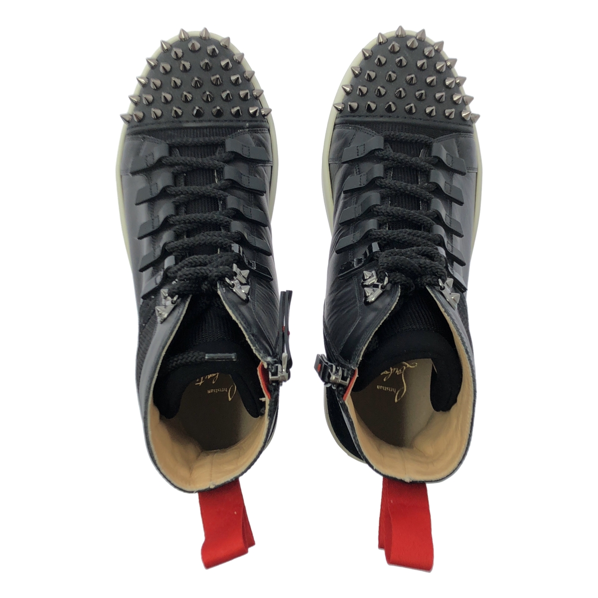 Christian Louboutin / クリスチャンルブタン スパイク スタッズ ハイカット スニーカー