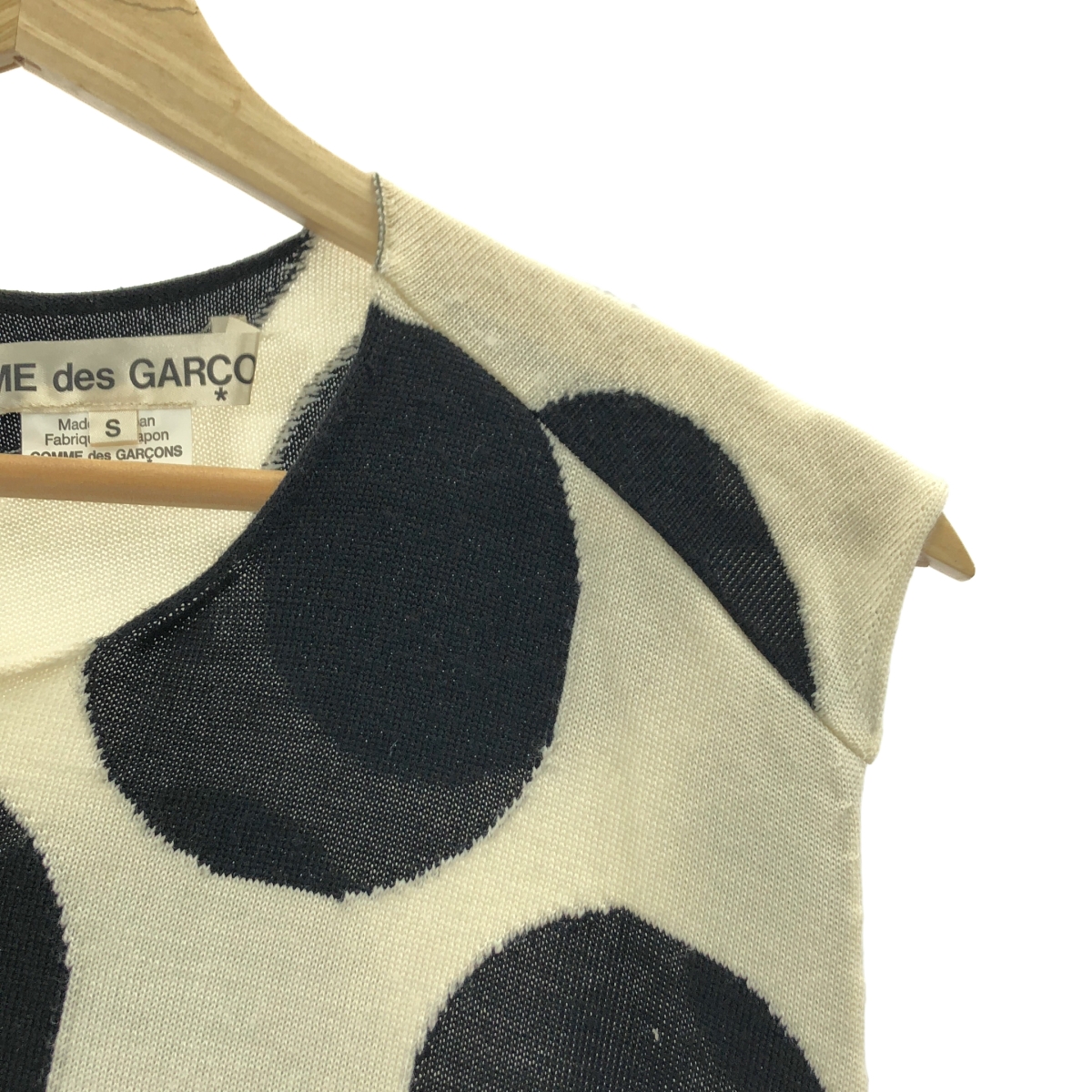 COMME des GARCONS / コムデギャルソン ドット ウールニット ベスト