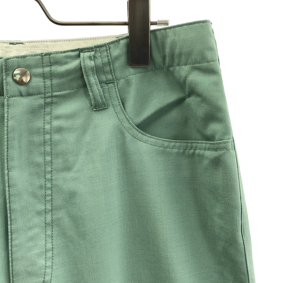 e.sen / イーセン センタープレス ワイド パンツ