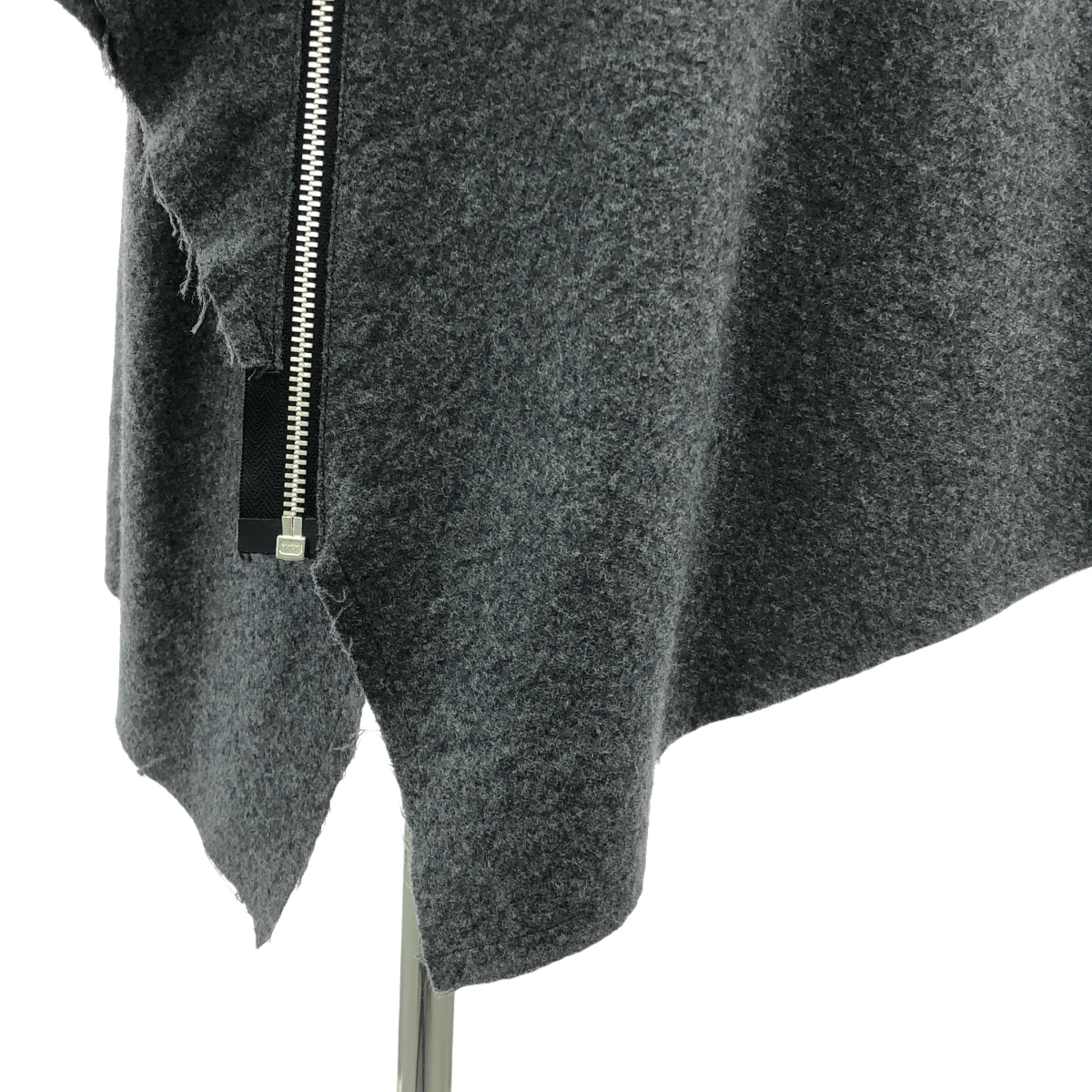 tricot COMME des GARCONS / トリココムデギャルソン 縮絨加工 フレア アシンメトリースカート