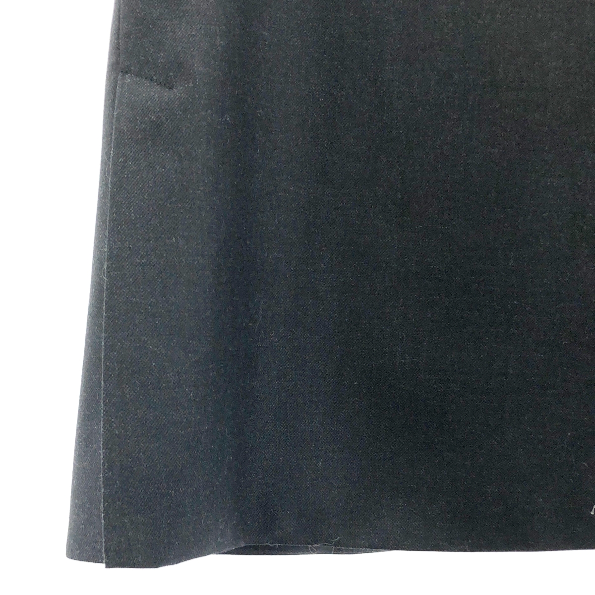 Drawer / ドゥロワー ウール ノースリーブ ノーカラー スキッパー ベスト トップス