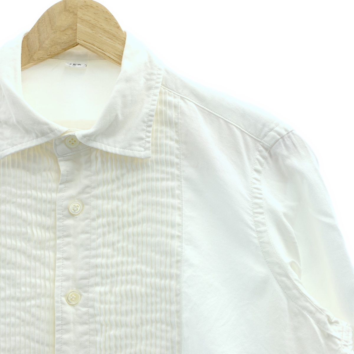 45r / フォーティファイブアール 100番双糸オックスフォードのピンタックシャツ