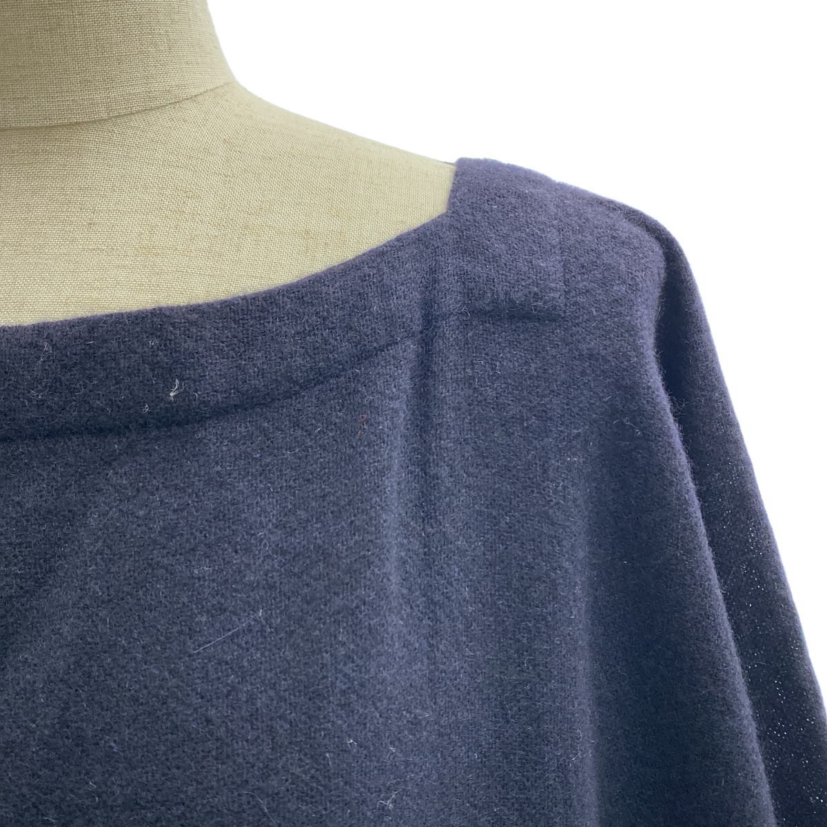 DANIELA GREGIS / ダニエラグレジス cashmere 100％ / カシミヤ オーバーシルエット ポケット付き ボリューム ワンピース