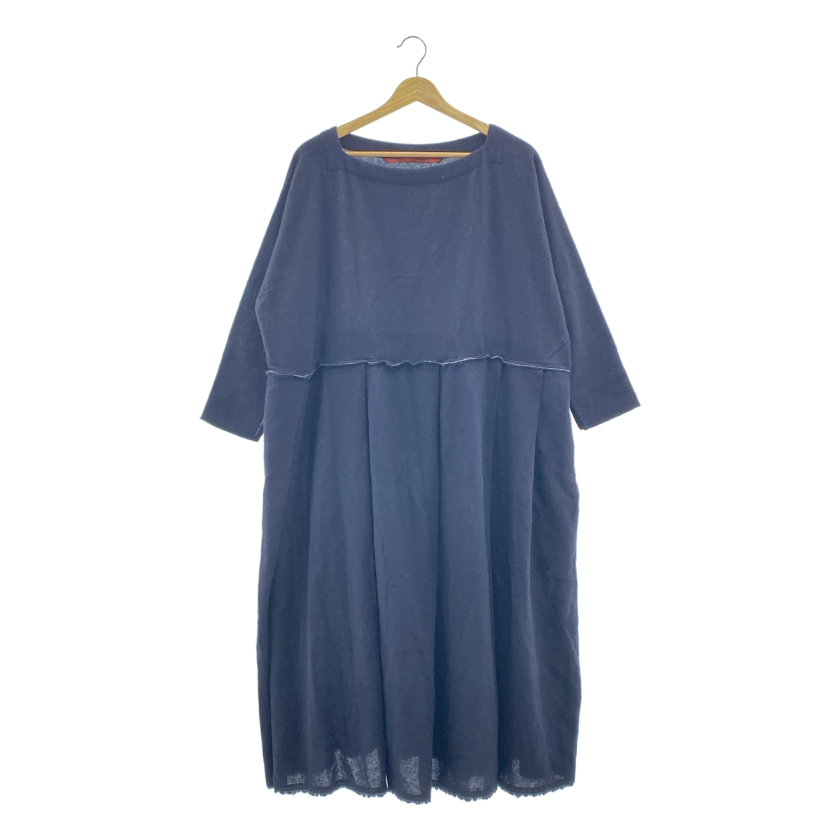 DANIELA GREGIS / ダニエラグレジス cashmere 100％ / カシミヤ オーバーシルエット ポケット付き ボリューム ワンピース