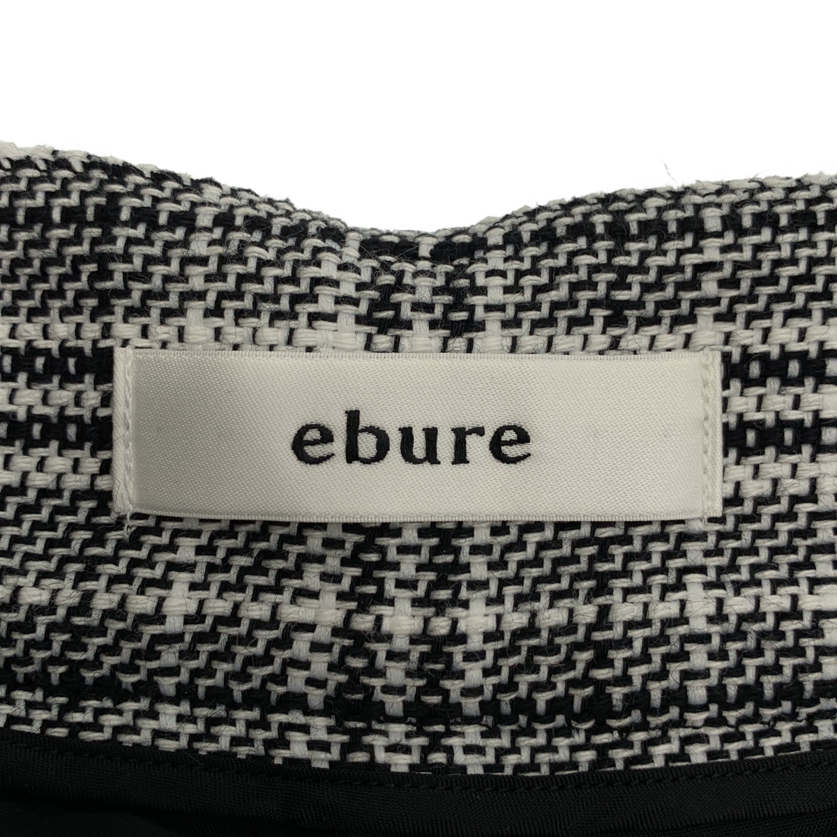 ebure / エブール センタープレス フレア ワイド パンツ