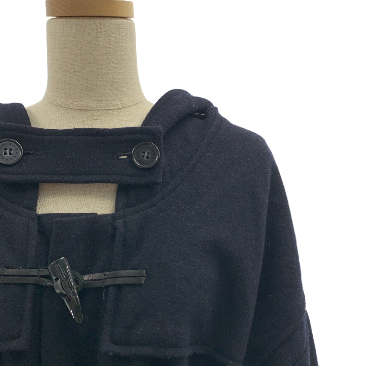 KEISUKE KANDA / ケイスケカンダ ぶかぶかの ダッフル コート / ウール フーデッド