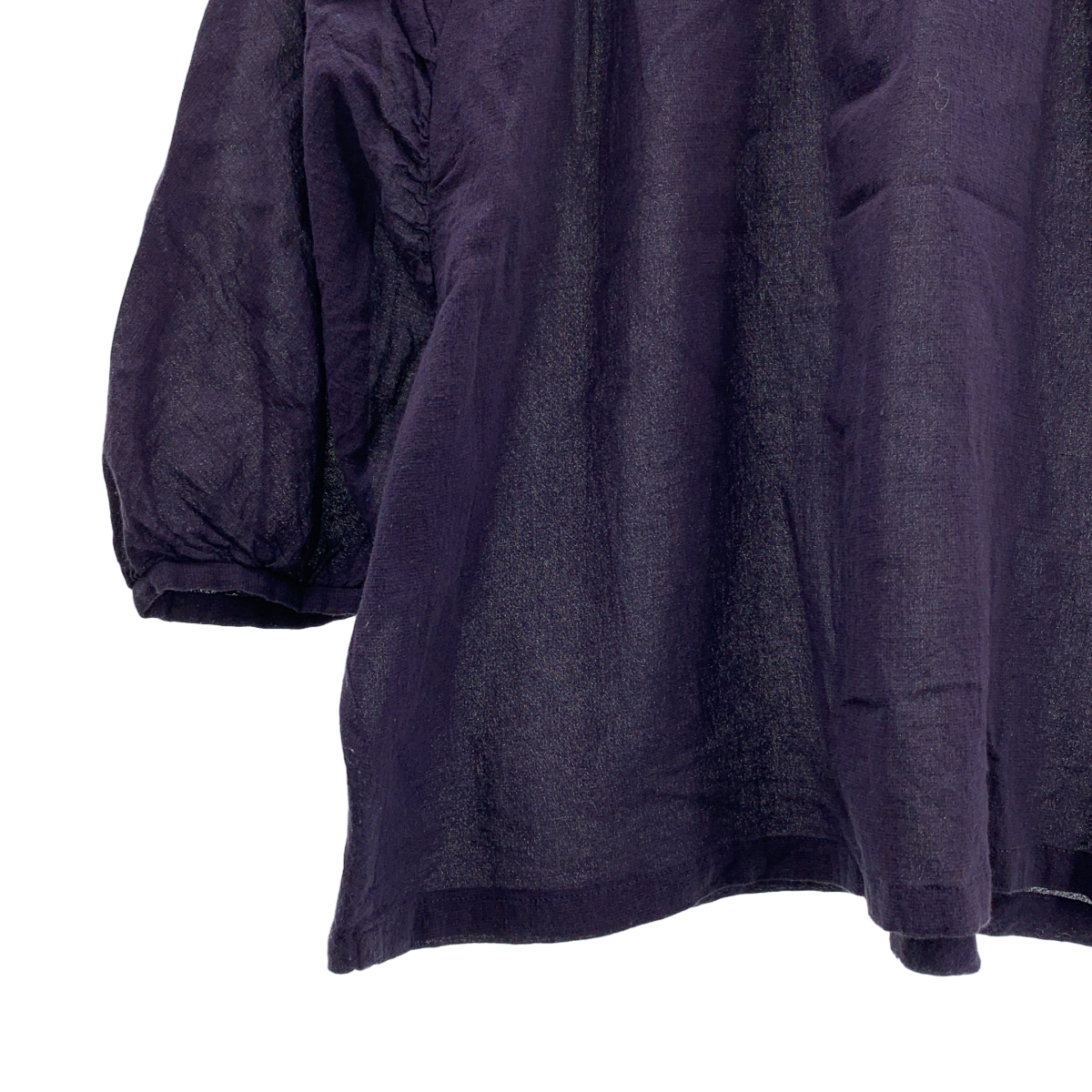 mina perhonen / ミナペルホネン feuille コットン プルオーバー シャツ ブラウス