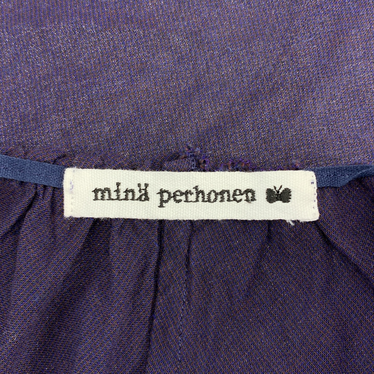 mina perhonen / ミナペルホネン feuille コットン プルオーバー シャツ ブラウス