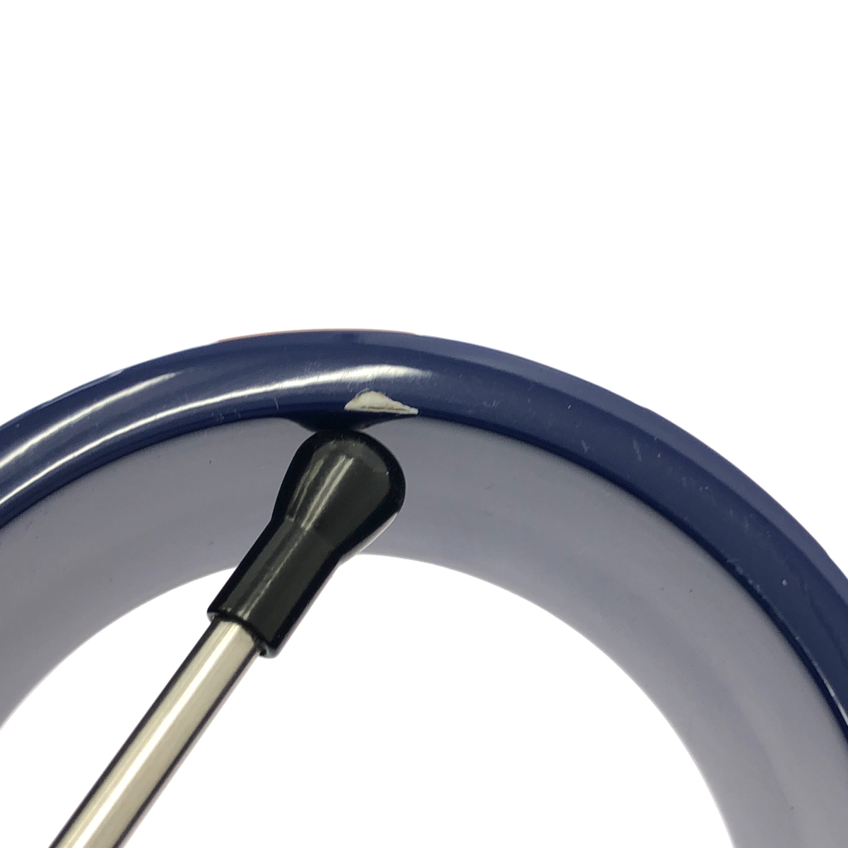 HERMES / エルメス ラッカーウッド Hロゴ バングル