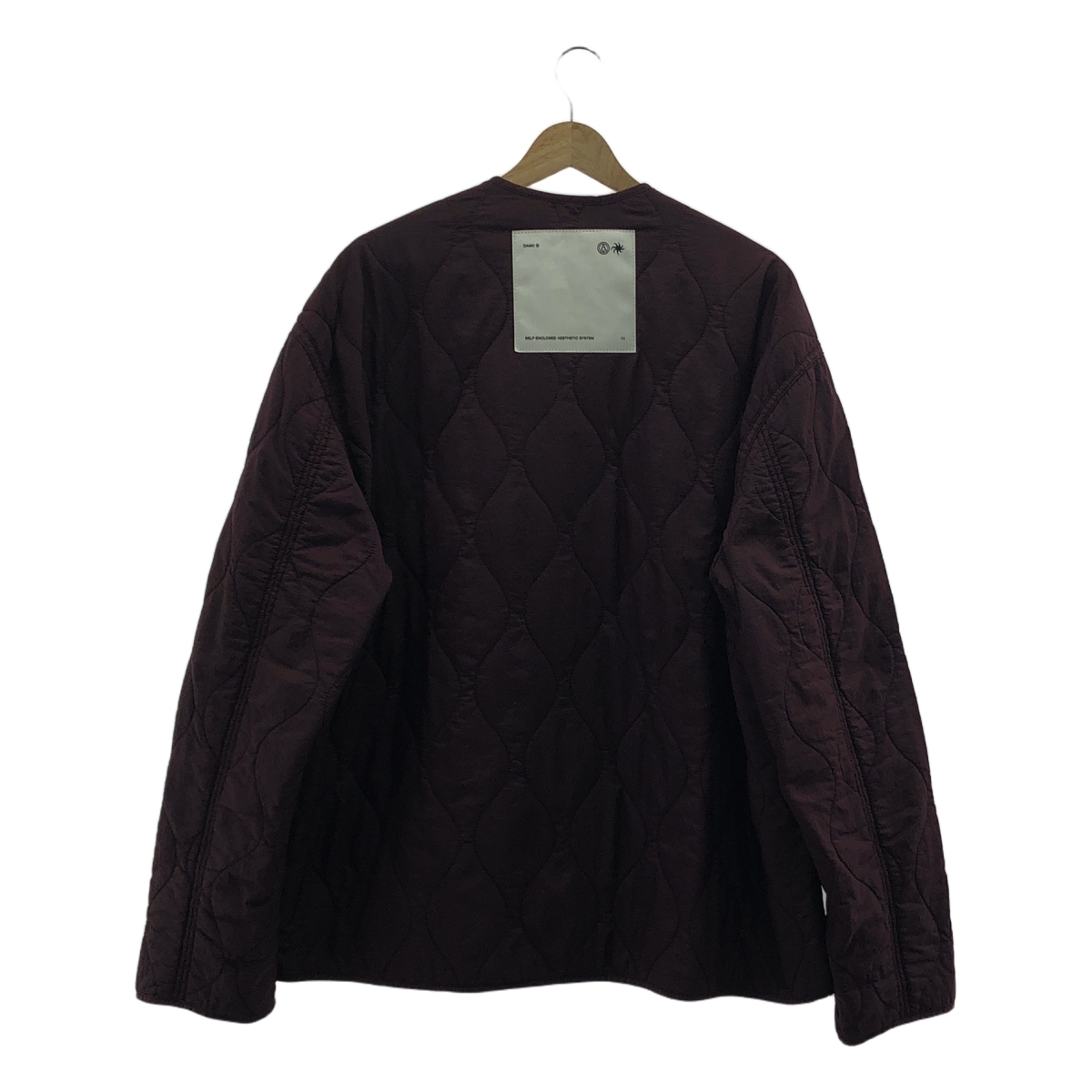 OAMC / オーエーエムシー Combat Liner Quilting Jacket / キルティング ノーカラー オーバージャケット