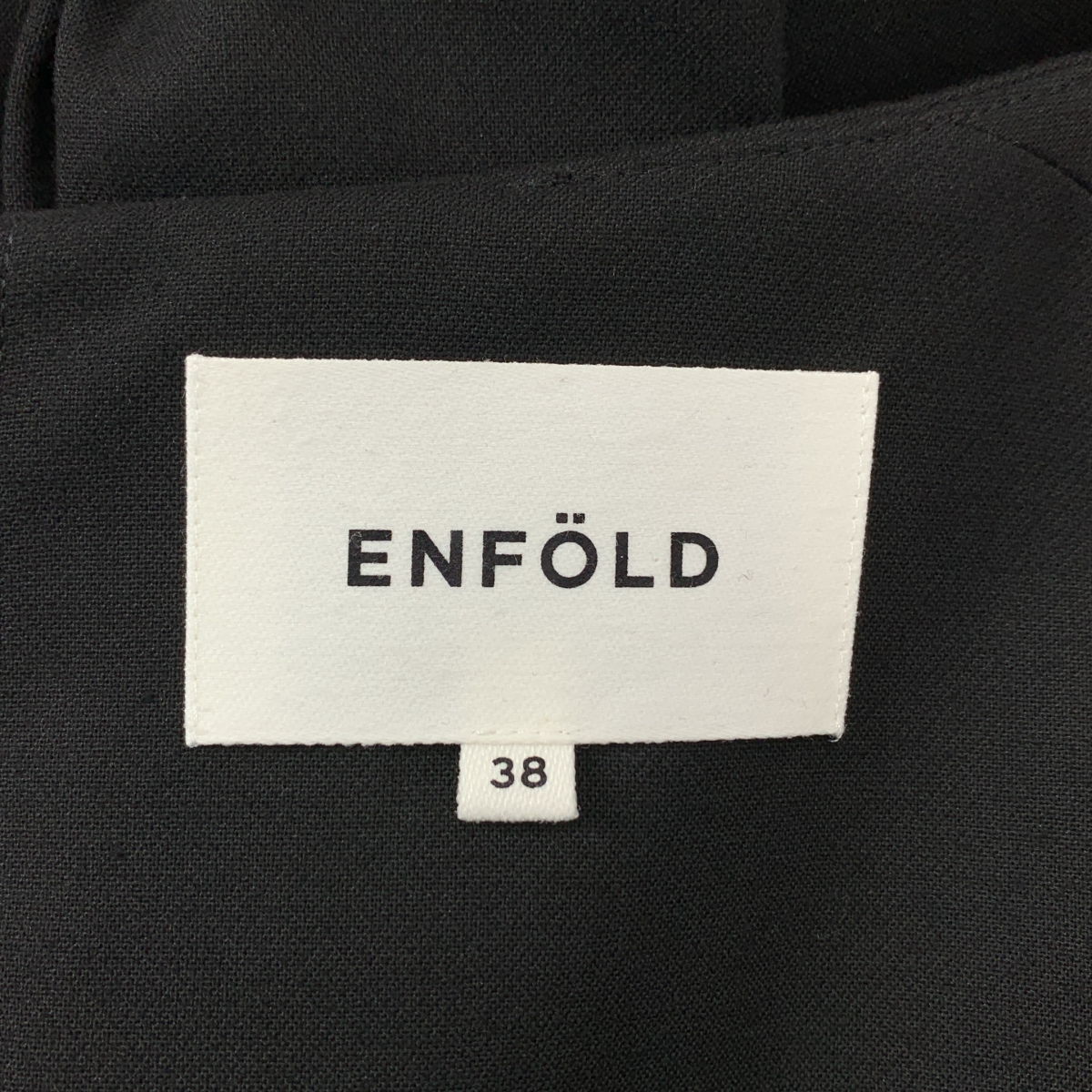 ENFOLD / エンフォルド ミスティダブルクロスAラインドレス ノースリーブワンピース