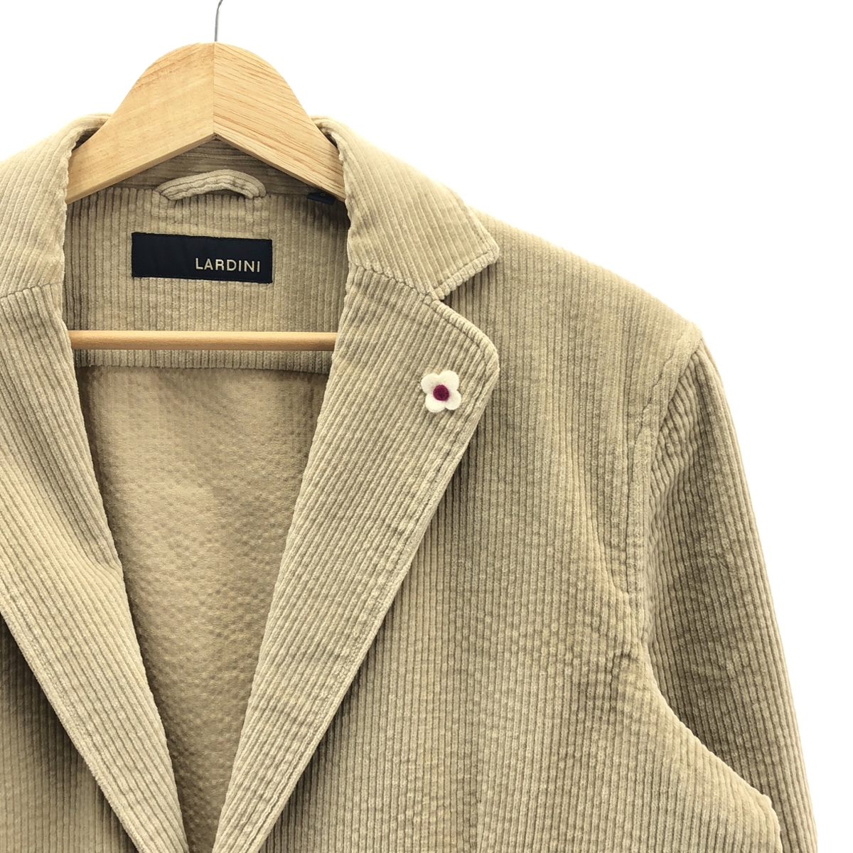 LARDINI / ラルディーニ ストレッチ コーデュロイ 2B テーラードジャケット