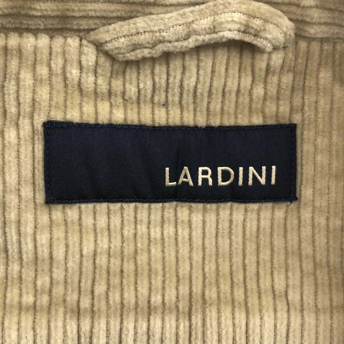 LARDINI / ラルディーニ ストレッチ コーデュロイ 2B テーラードジャケット