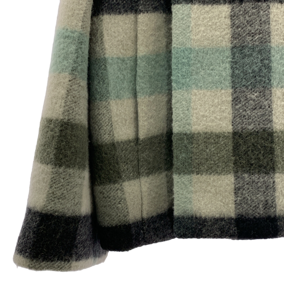 Rick Owens / リックオウエンス Secret Parka チェック フーデッド パーカ