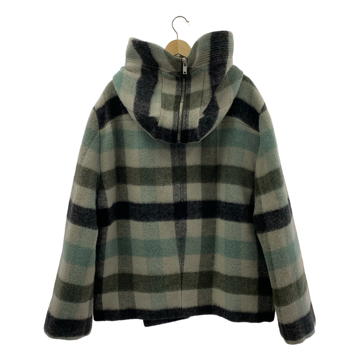 Rick Owens / リックオウエンス Secret Parka チェック フーデッド パーカ