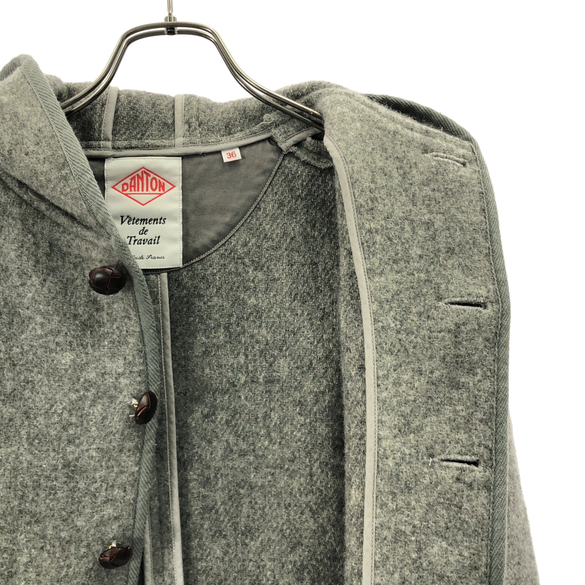 DANTON / ダントン WOOL MOSSER シングルフードジャケット