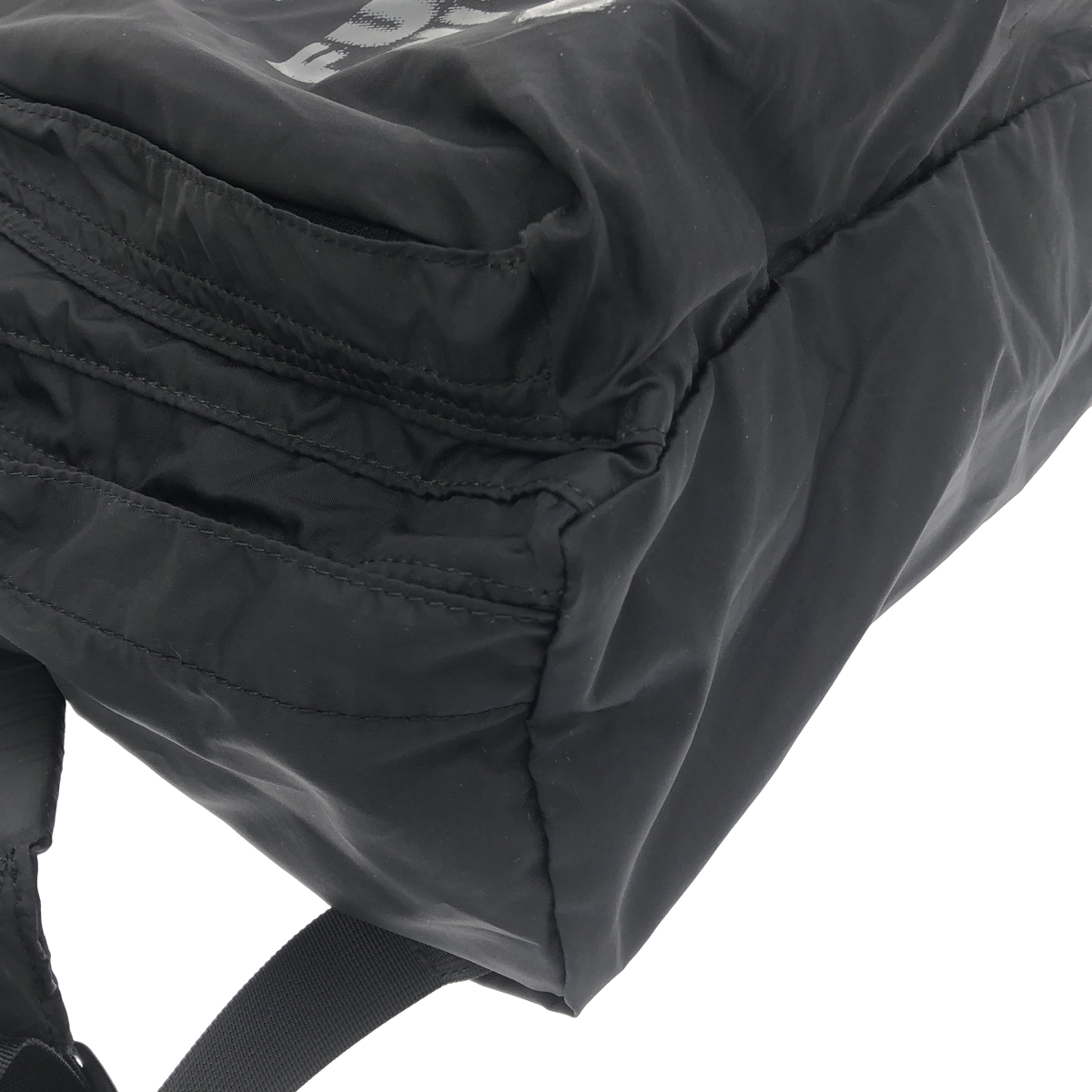 COMME des GARCONS / コムデギャルソン 路面店限定 メッセージ プリント ナイロンバックパック リュック