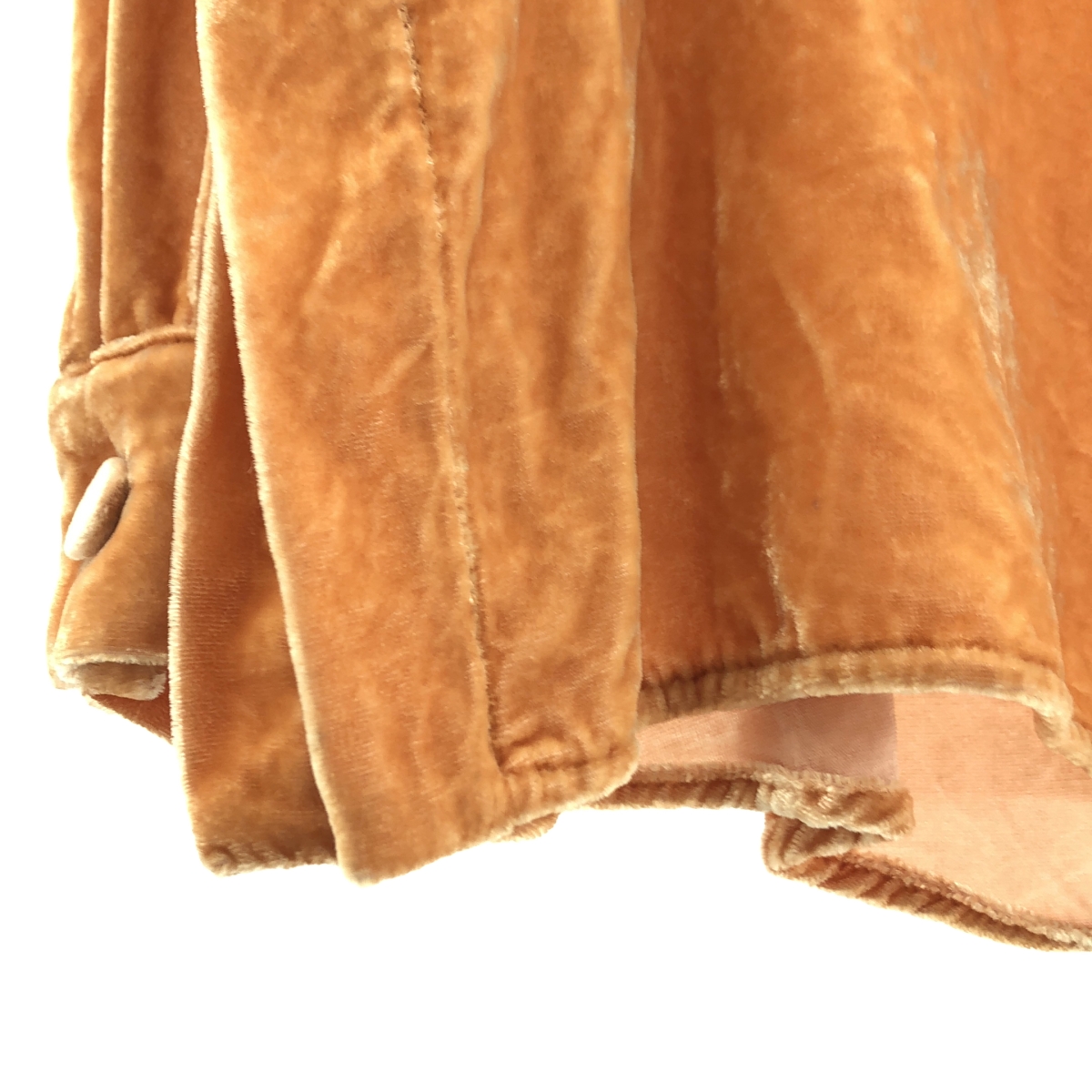 GOLDEN GOOSE / ゴールデングース レーヨン シルク ベロア オープンカラーシャツ