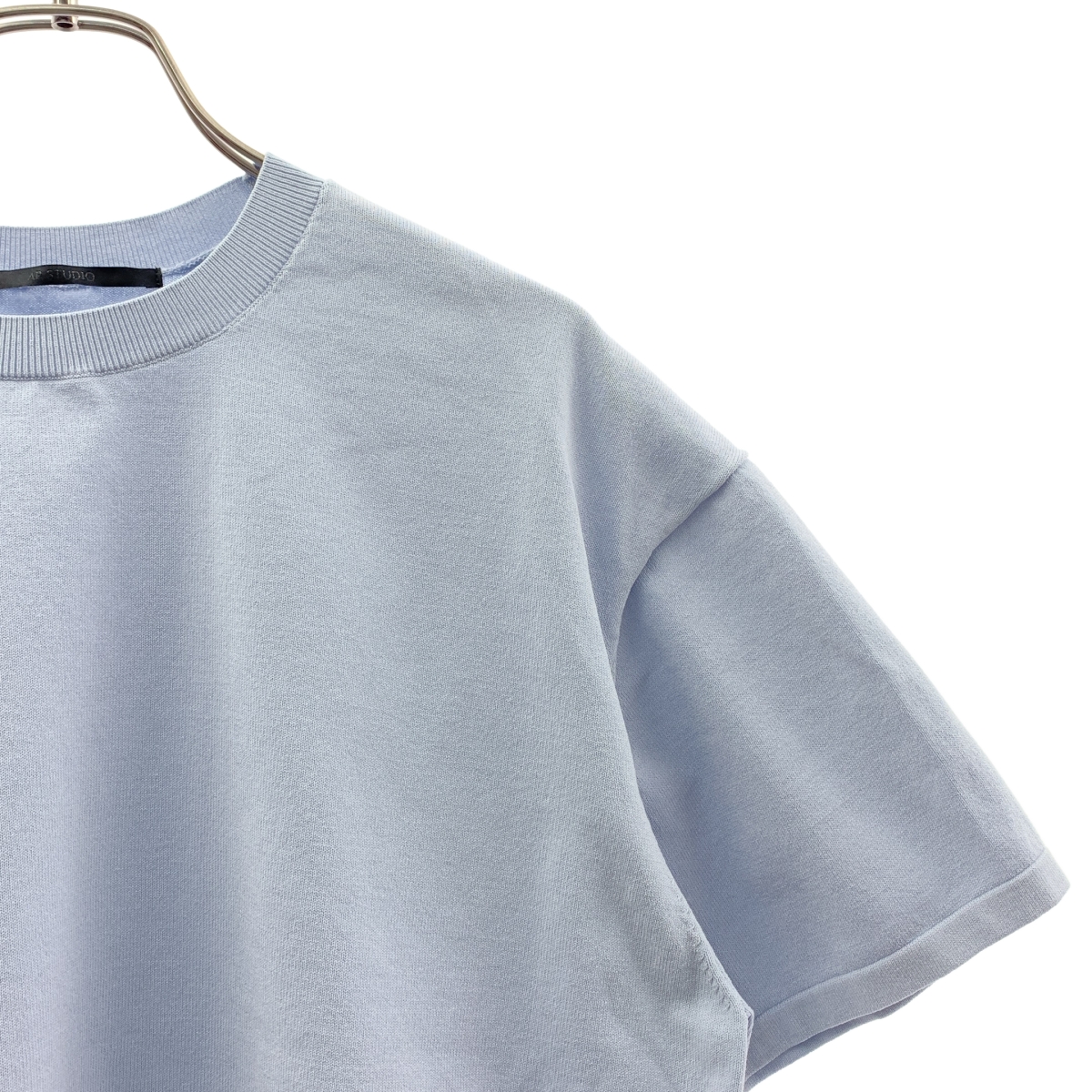 AP STUDIO / エーピーストゥディオ ニットクロップドT カットソー