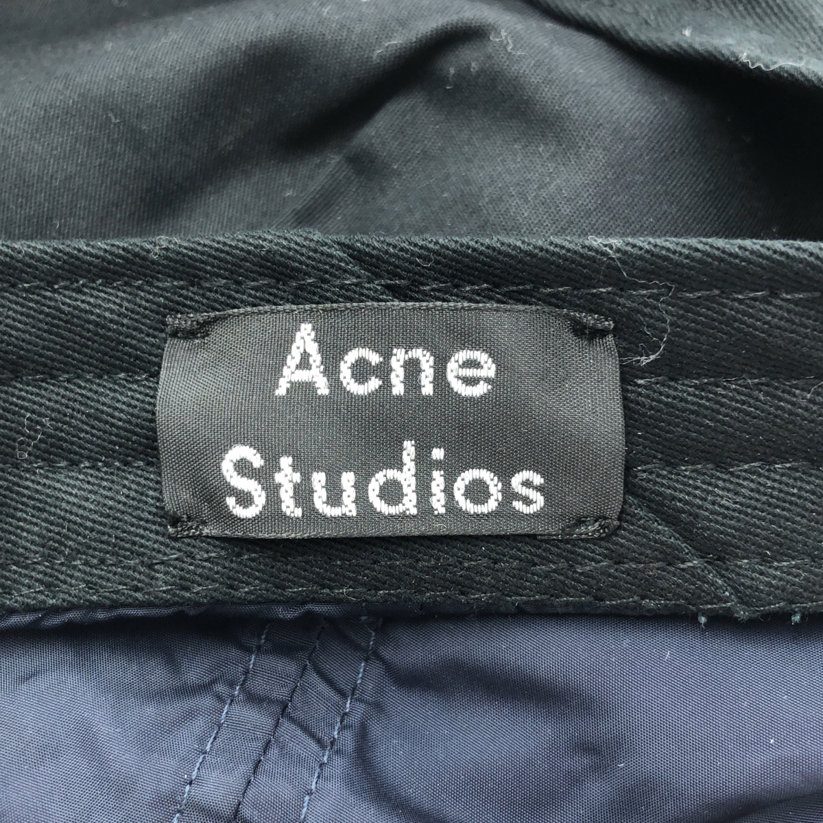 Acne Studios / アクネストゥディオズ COVIA FACE E CAP フェイスパッチ ナイロン 5パネル キャップ