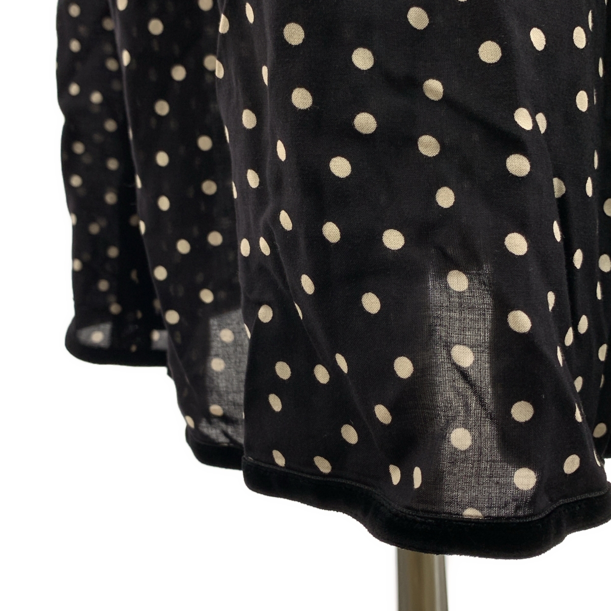 SINME / シンメ ドット フレアワンピース